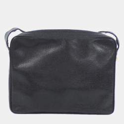 Pre Owned Chanel Grained Calfskin Shoulder Bags
