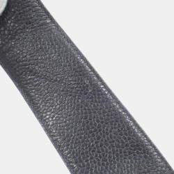 Pre Owned Chanel Grained Calfskin Shoulder Bags