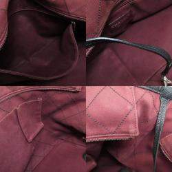 Pre Owned Chanel Matelasse Tote Bag Grained Calfskin