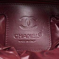 Chanel  Black Nylon Calf Leather Coco Cocoon Mini Travel Bag