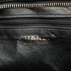 Chanel Black Caviar Medallion Tote