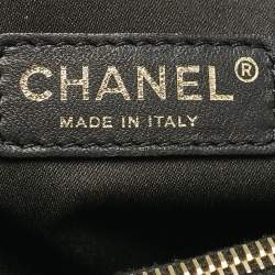 Chanel Black Quilted Caviar Leather GST Tote