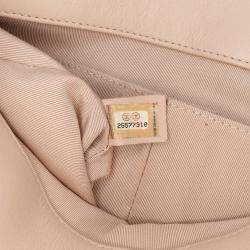 Chanel Brown Large CC Chevron Calfskin Stitched Shopping Tote