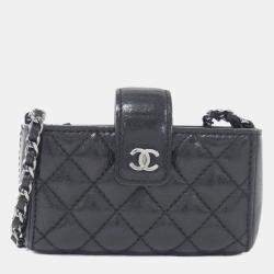 Chanel Black Leather Shoulder Bag