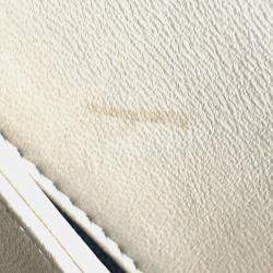 Chanel Beige Leather Logo Flap Single Chain Bag