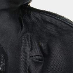 Chanel Black Matelasse Lambskin Leather Body Waist Pouch Belt Bag

