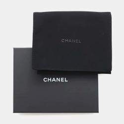 Chanel Black Caviar Skin Bi-Fold Coco Mark Small Wallet