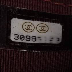 Chanel Black Quilted Leather CC Classic Flap Wallet On Chain