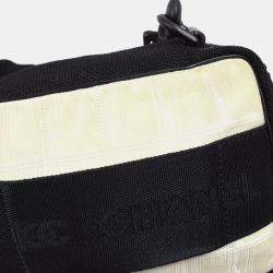 Chanel Beige/Black Nylon Travel Sport Line Shoulder Bag