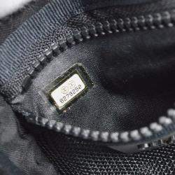 Chanel Beige/Black Nylon Travel Sport Line Shoulder Bag