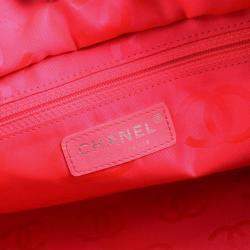Chanel Pink Tweed Cambon Ligne Tote Bag