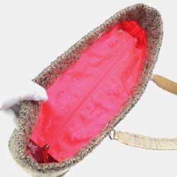 Chanel Pink Tweed Cambon Ligne Tote Bag