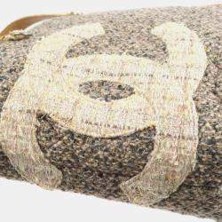 Chanel Pink Tweed Cambon Ligne Tote Bag