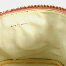 Chanel Pink Caviar Learher Timeless Vanity Shoulder Bag