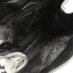 Pre Owned Chanel Black Calfskin Mademoiselle Lock Chain Shoulder Bag