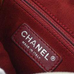 Chanel Light Gray Calfskin Cambon Ligne Handbag