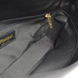 Chanel Black Lambskin Choco Bar Shoulder Bag