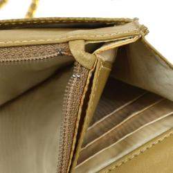 Chanel Brown Calfskin Timeless Wallet On Chain