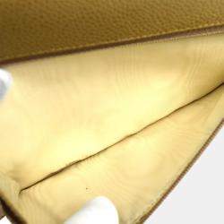 Chanel Brown Calfskin Timeless Wallet On Chain