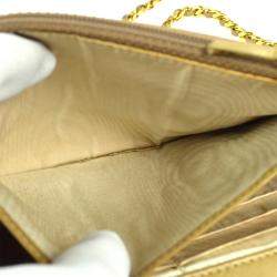 Chanel Brown Calfskin Timeless Wallet On Chain