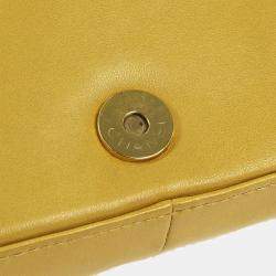 Chanel Lambskin Leather Choco Bar Shoulder Bag