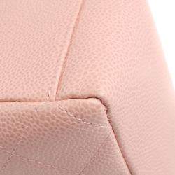 Pre Owned حقيبة شانيل تسوق صغيرة جلد عجل وردية