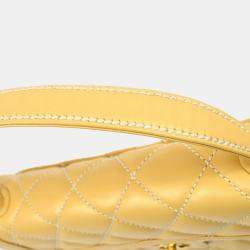 Chanel Beige Calfskin Wild Stitch Handbag