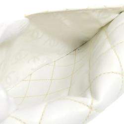 Chanel White Calfskin Wild Stitch Handbag