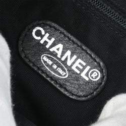 Chanel Black Calfskin CC Turnlock Backpack