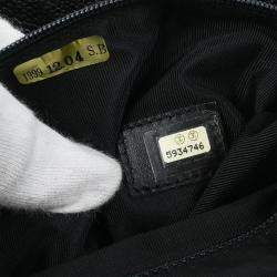 Chanel Black Calfskin CC Turnlock Backpack