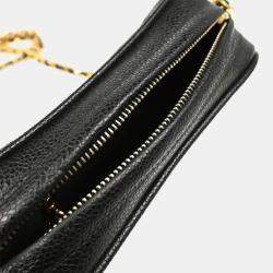 Chanel Black Calfskin Mini Camera Bag 