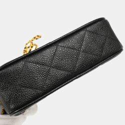 Chanel Black Calfskin Mini Camera Bag 
