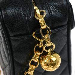 Pre Owned Chanel Black Calfskin Mini Camera Bag 