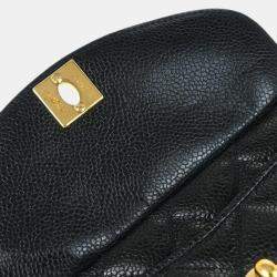 Pre Owned Chanel Black Calfskin Mini Camera Bag 