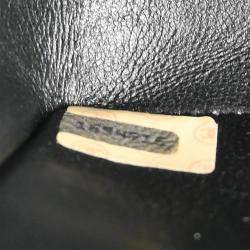 Pre Owned حقيبة شانيل كلاسيك دينم أزرق صغيرة مربعة بقلاب كتف