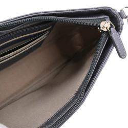 Chanel Gray Calfskin Wallet On Chain