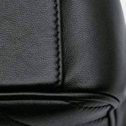 Pre Owned Chanel Black Chevron Lambskin Pyramid CC Camera Bag