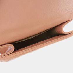 Chanel Pink Small Quilted Goatskin Rita Top Handle Flap