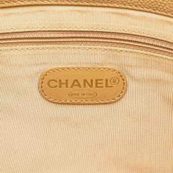 Chanel Brown CC Caviar Chain Tote