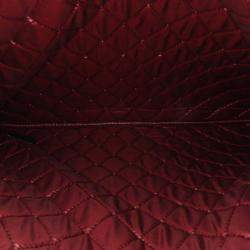 Chanel Black Large Quilted Caviar O Case Clutch