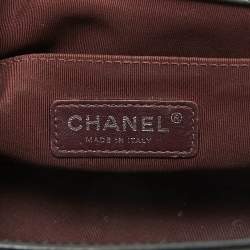 Chanel Black Quilted Leather Medium Boy Flap Bag