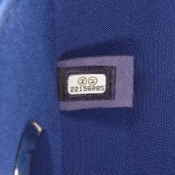 Chanel Blue Lambskin Evening In The Air Crossbody