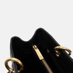 Chanel Black Caviar Grand Shopping Tote