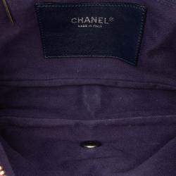 Pre Owned Chanel Pink Small Quilted Iridescent Calfskin Shiva Flap