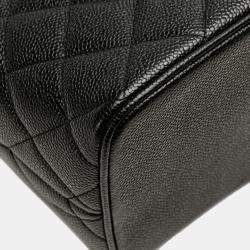 Chanel Black Caviar Medallion Tote