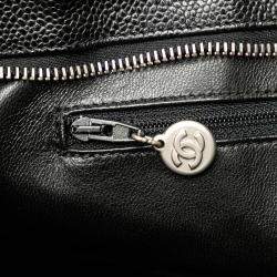 Chanel Black Caviar Medallion Tote