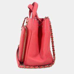 Chanel Caviar Quilted Small Business Affinity Shopping Bag 