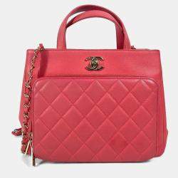 Chanel Caviar Quilted Small Business Affinity Shopping Bag 