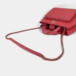 Chanel Caviar Quilted Small Business Affinity Shopping Bag 