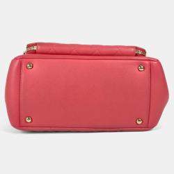 Chanel Caviar Quilted Small Business Affinity Shopping Bag 